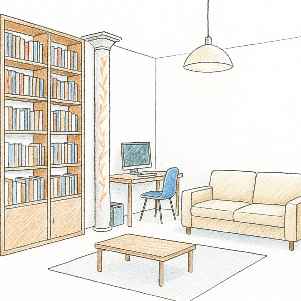 Arredamento custom per il soggiorno