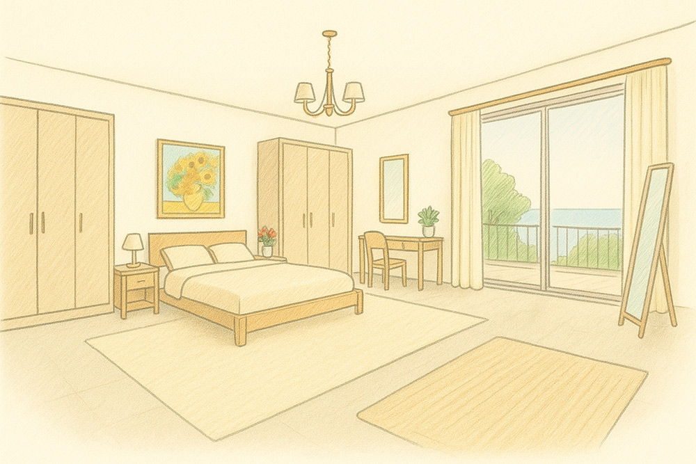 Camera da letto personalizzata