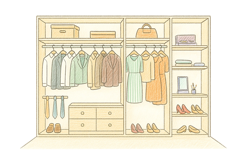 Cabina armadio su misura