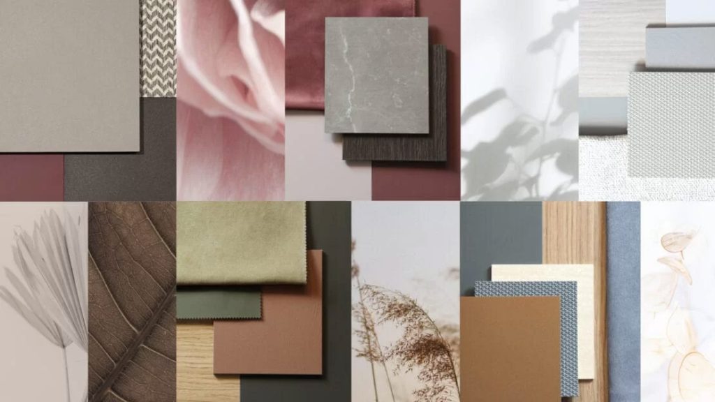 Materiali per la realizzazione di mobili su misura per il salotto